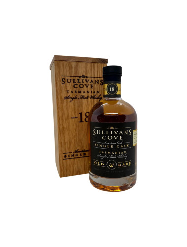 Sullivans Cove 18 YO American Oak Barrel Single Cask Single Malt Whisky Old & Rare 700mL Barrel No. HH0273