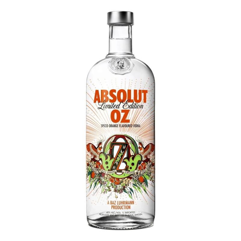 Absolut Oz Vodka Limited Edition 1L