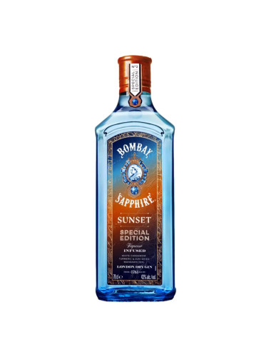 Bombay Sapphire Special Edition Sunset Gin 700mL Discontinued