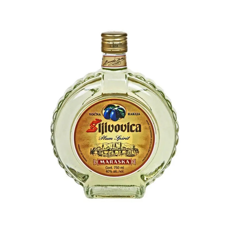 Maraska Sljivovica Flask 750mL