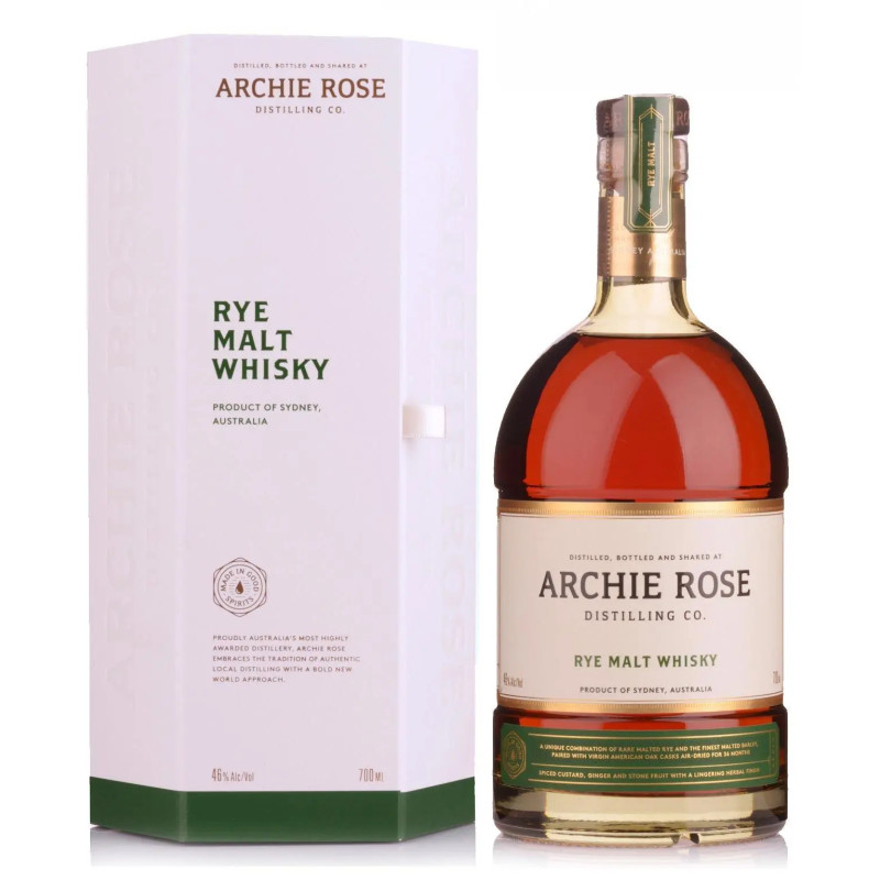 Archie Rose Rye Malt Australian Whisky 700mL