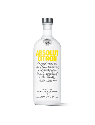 Absolut Citron Vodka 700mL