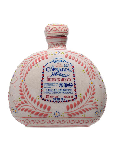 La Cofradia Ed Talavera Rosa Reposado Tequila 750mL