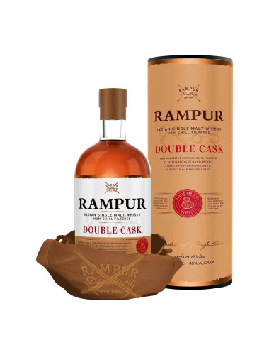 Rampur Double Cask Single Malt Whisky 700mL