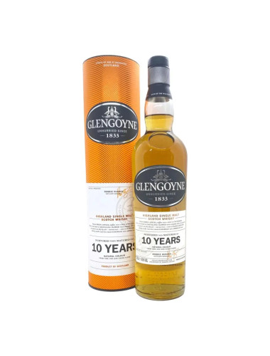 Glengoyne 10 Year Old Single Malt Scotch Whisky 700mL