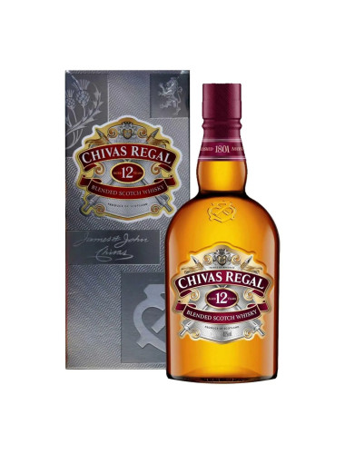 Chivas Regal 12 Year Old Scotch Whisky 1L