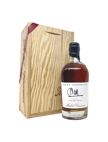 Michel Couvreur Very Sherried 25 Year Old Single Malt French Whisky 500mL