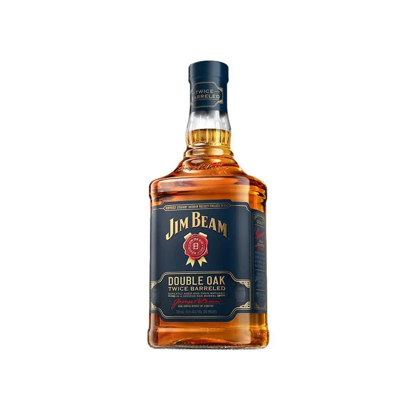 Jim Beam Double Oak Kentucky Straight Bourbon Whiskey 700mL