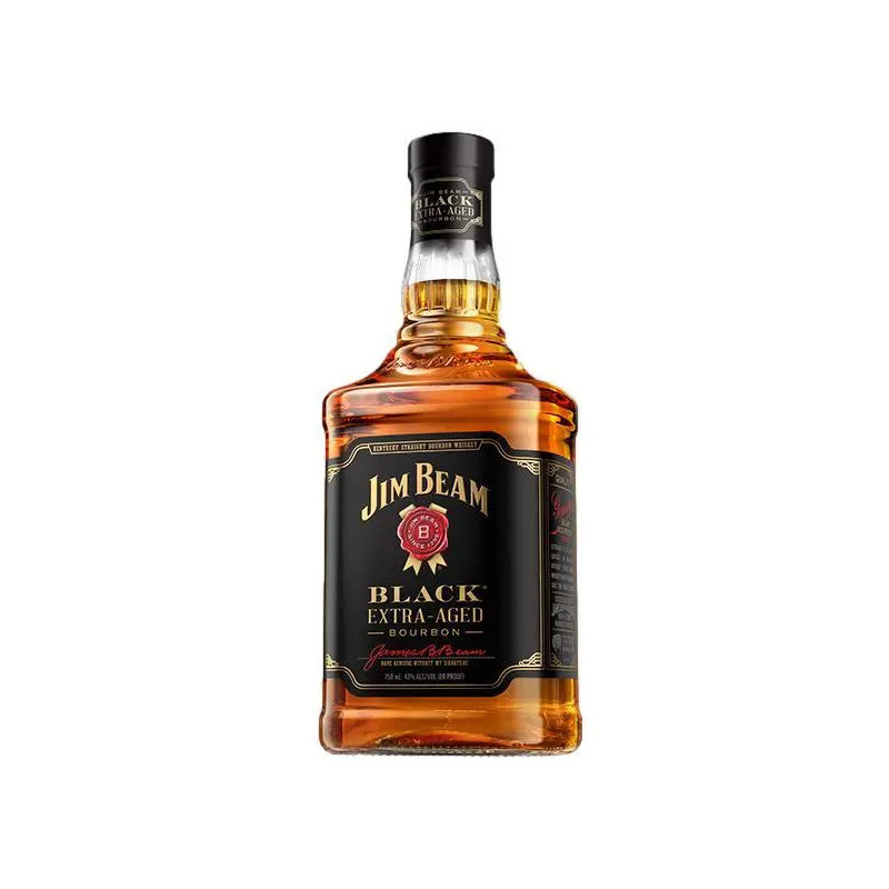 Jim Beam Black Extra-Aged Kentucky Straight Bourbon Whiskey 700mL