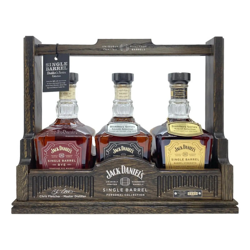 Jack Daniel's Single Barrel Distillers Series Caddy 3X700mL