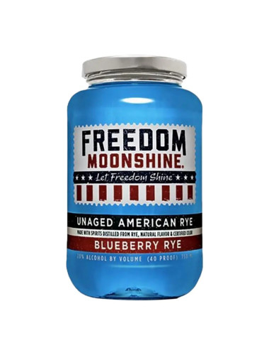 Freedom Moonshine Blueberry Rye 750mL