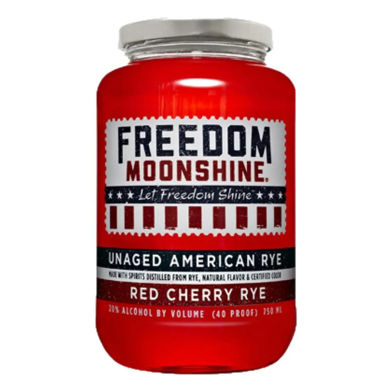 Freedom Moonshine Red Cherry Rye 750mL