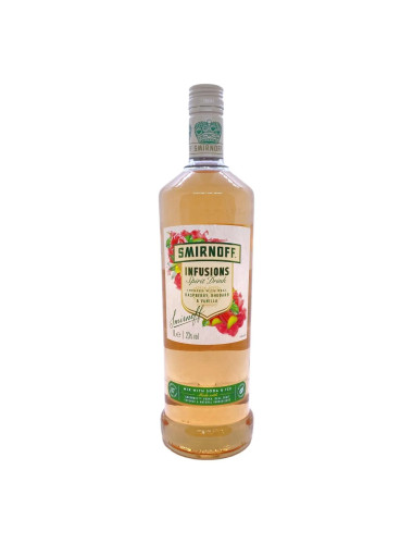 Smirnoff Infusions Raspberry Rhubarb Vanilla Vodka 1L