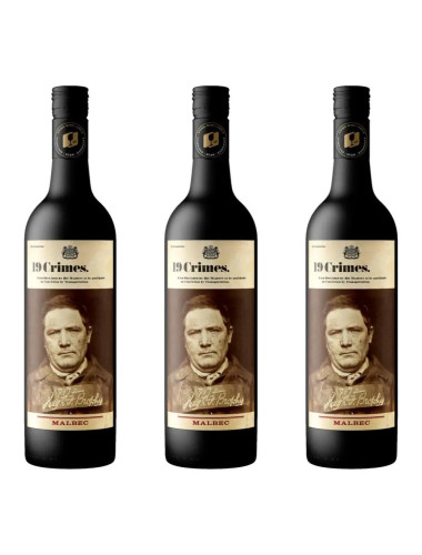 19 Crimes Malbec 3X750mL