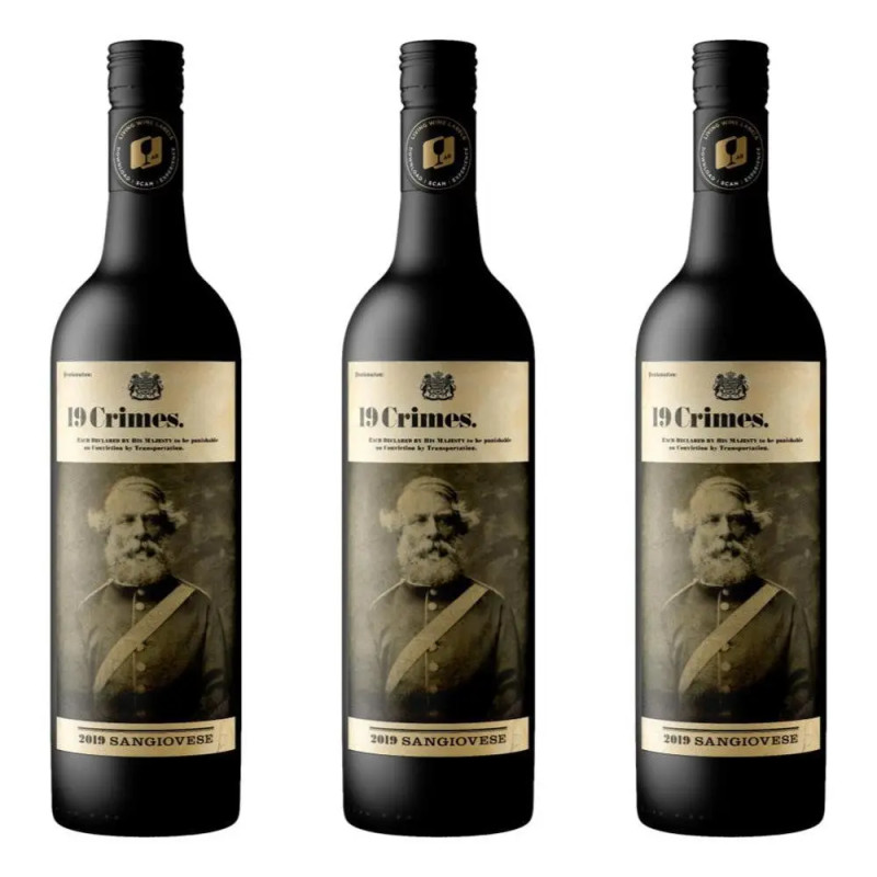 19 Crimes Sangiovese 3X750mL
