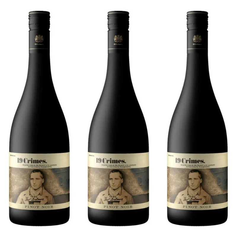 19 Crimes Pinot Noir 3X750mL