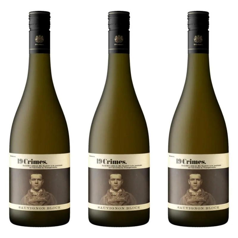 19 Crimes Sauvignon Block 3X750mL