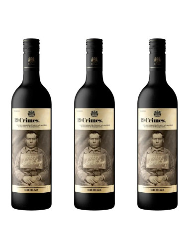 19 Crimes Shiraz 3X750mL