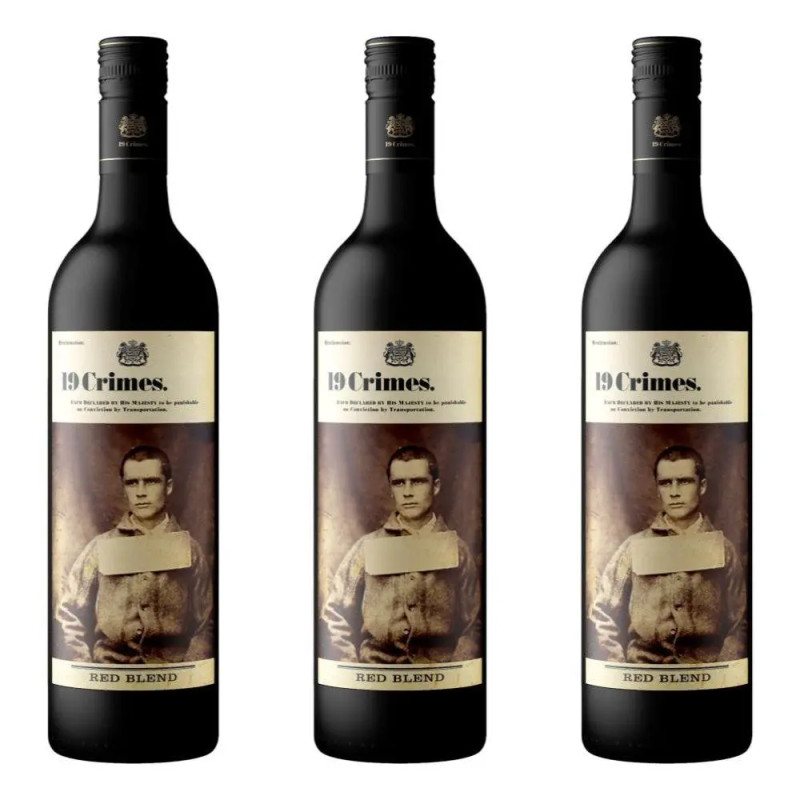 19 Crimes Red Blend 3X750mL