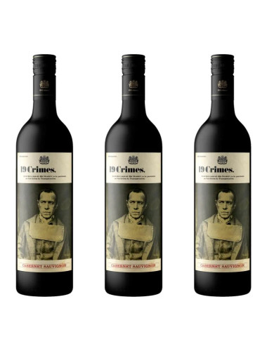 19 Crimes Cabernet Sauvignon 3X750mL