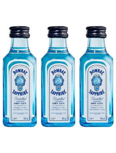 Bombay Sapphire London Dry Gin 3X50mL