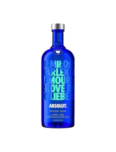 Absolut Vodka A Drop Of Love Limited Edition 1L