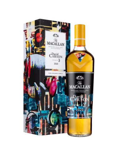 The Macallan Concept Number 3 'David Carson' Single Malt Scotch Whisky 700mL