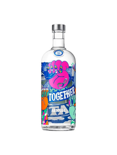 Absolut Together Limited Edition Vodka 1L