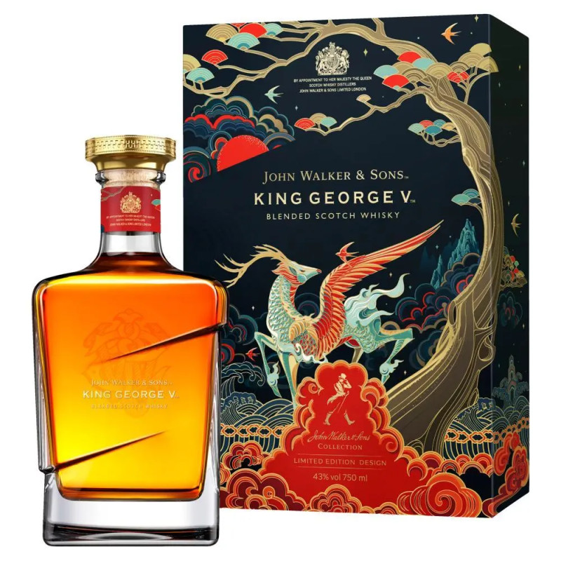 John Walker & Sons King George V Year Of The Tiger Limited Edition 750mL
