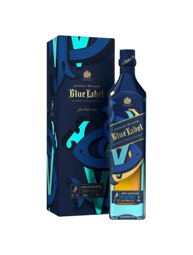 Johnnie Walker Blue Label Limited Edition Design Gift Box 750mL