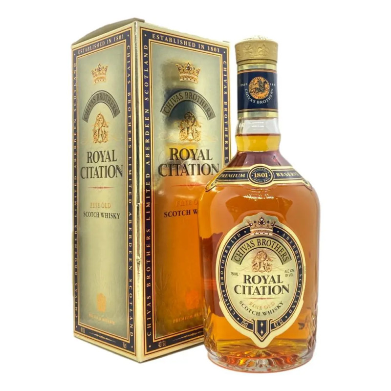 Chivas Brothers Royal Citation Scotch Whisky 750mL Vintage International Release