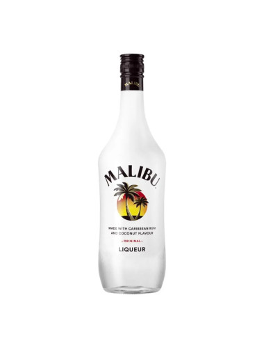 Malibu White Rum With Coconut 1L