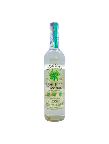 Don Juan Escobar 2 Worms Mezcal 700mL