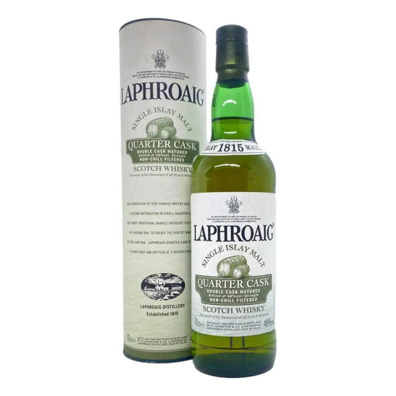 Laphroaig Quarter Cask Single Malt Scotch Whisky 700mL Vintage