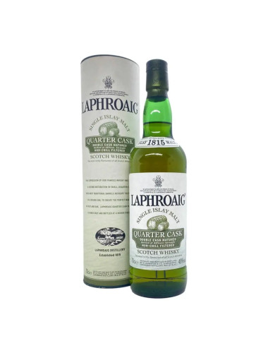 Laphroaig Quarter Cask Single Malt Scotch Whisky 700mL Vintage