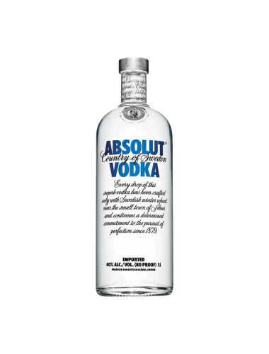 Absolut Vodka 1L Bottle