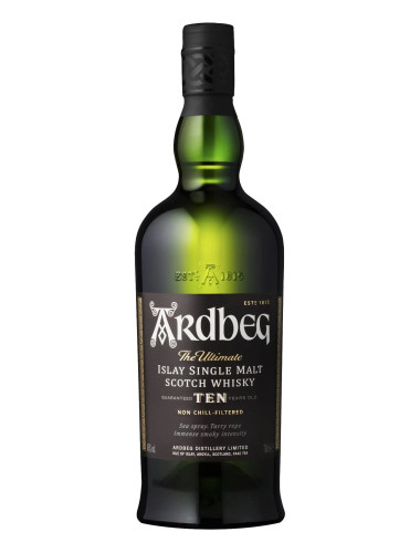 Ardbeg 10 Year Old Scotch Whisky 700mL Bottle