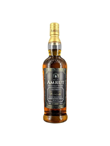 Amrut Edition No. 1 Punjab Cask Strength Single Cask Single Malt Whisky 700mL Millenary Cask