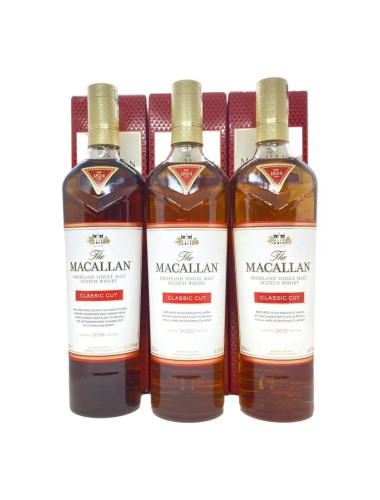 The Macallan Classic Cut Collection 3X700mL
