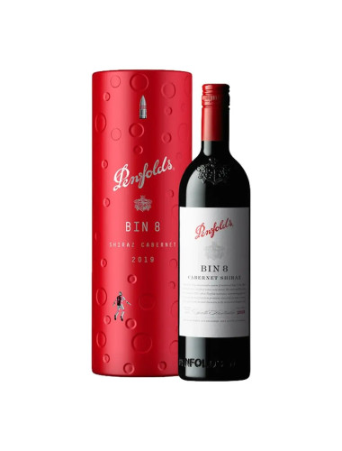 Penfolds Bin 8 Shiraz Cabernet Space Gift Tin 2019 750mL