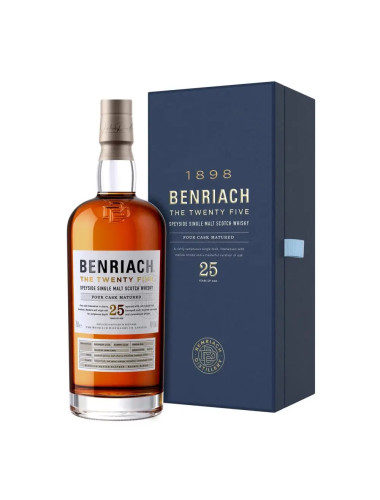 Benriach 25YO Single Malt Scotch Whisky 700mL