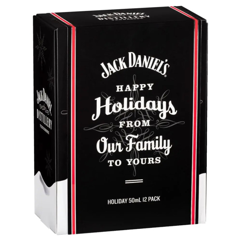 Jack Daniel's 12 Day Calendar 12X50mL