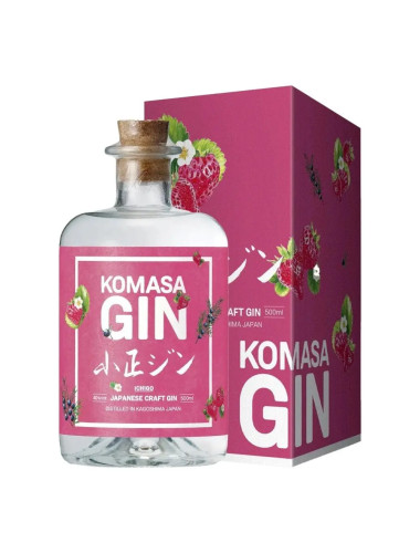 Komasa Gin Ichigo Strawberry Japanese Gin 500mL