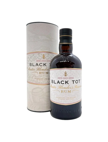 Black Tot Master Blender's Reserve Cask Strength Rum 700mL - 2021 Limited Edition