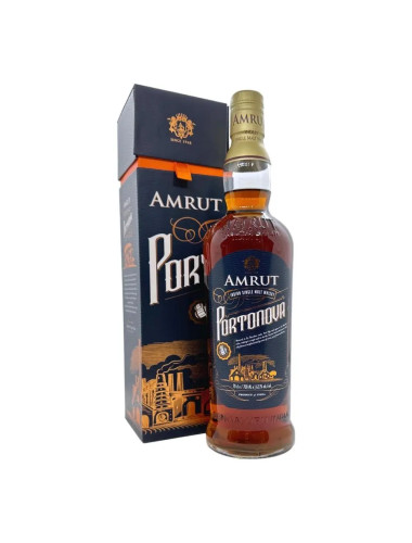 Amrut Portonova Cask Strength Indian Single Malt Whisky 700mL