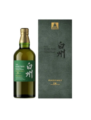 Hakushu 18 Year Old Peated Malt 100th Anniversary Whiskey 700ml