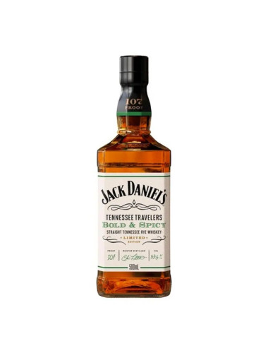 Jack Daniel's Tennessee Travelers Bold & Spicy Straight Tennessee Whiskey 500mL