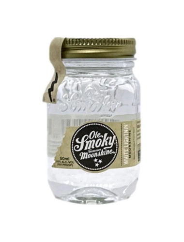 Ole Smoky Tennessee White Lightnin Moonshine 50mL