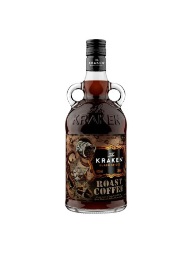 The Kraken Roast Coffee Limited Edition Black Spiced Rum 700mL Limited Edition Label