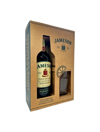 Jameson Irish Whiskey & Highball Glasses Gift Pack